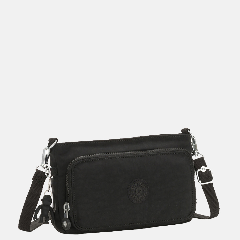 Kipling Myrte crossbody tas schoudertas black noir bij Duifhuizen